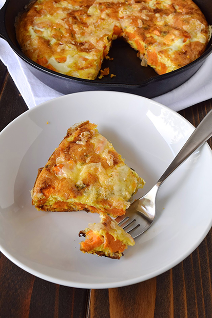 Sweet Potato Frittata by Culinary Ginger