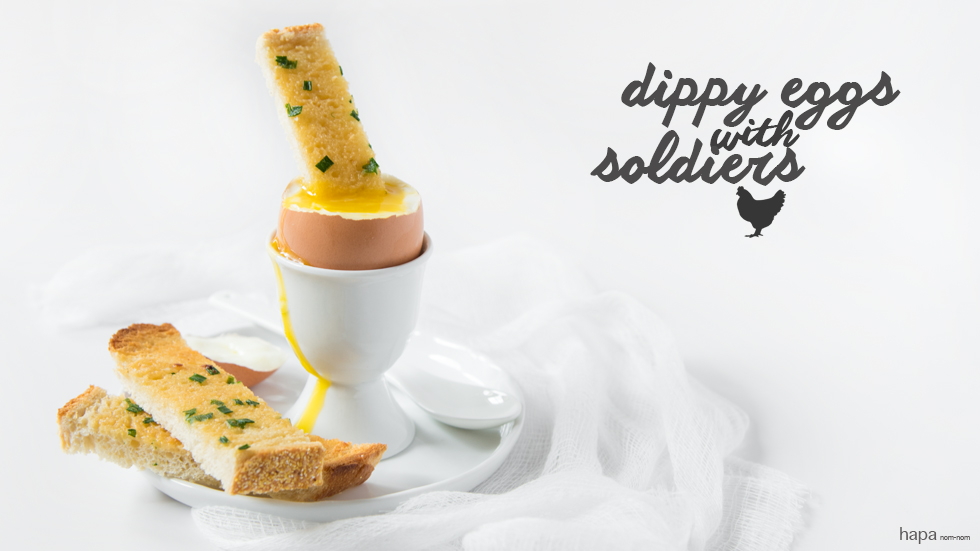 Dippy Eggs with Soldiers