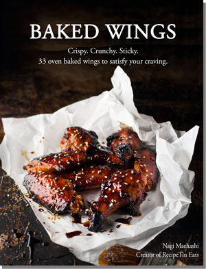 Truly Crispy Oven Baked Wings with Smoky Spicy Chipotle Dipping Sauce