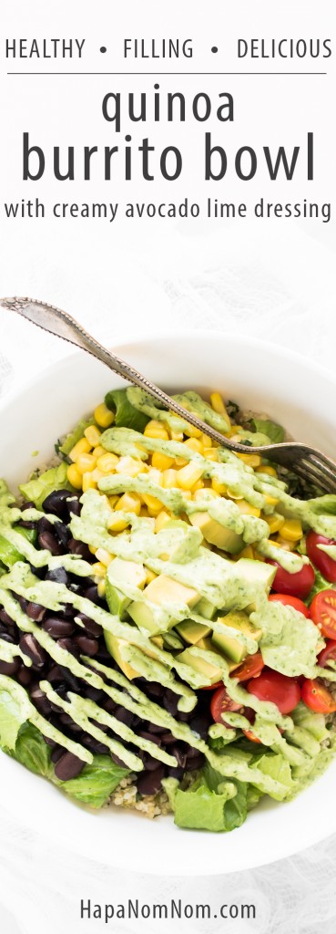 Quinoa Burrito Bowl