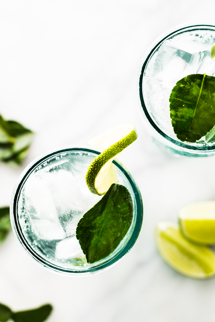 Cool and refreshing, Kaffir Cooler. Make it boozy - think mojito meets Southeast Asia. Or keep it virgin for a perfectly thirst-quenching drink. 