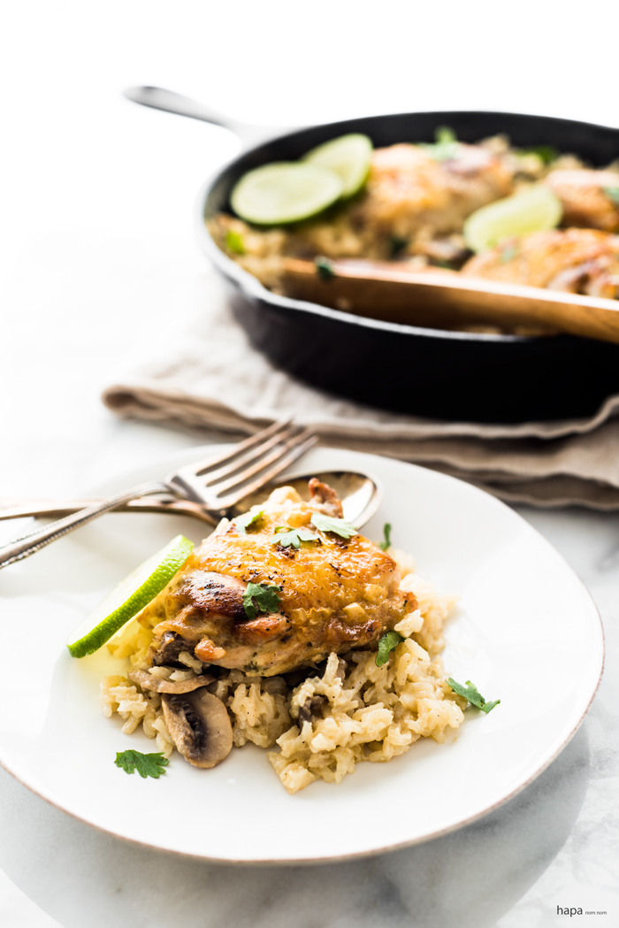 Thai Chicken and Rice - Classic Thai Flavors, Simple Prep!  Great for Weeknight Dinners!