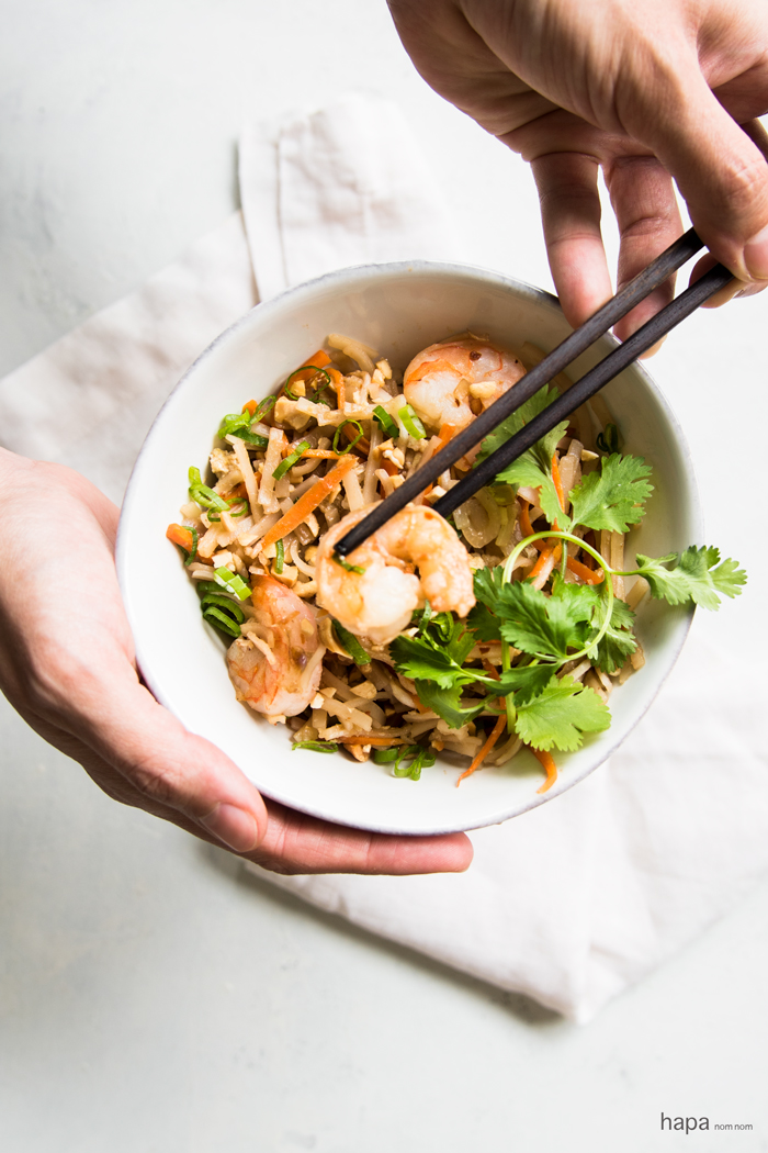 Full of perfectly balanced, complex flavors, with lots of easy to find ingredients - this Shrimp Pad Thai is great for the everyday home cook!