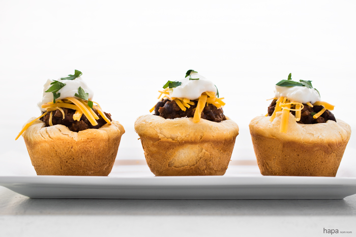 Buttermilk Biscuit Chili Cups - Always a BIG hit!