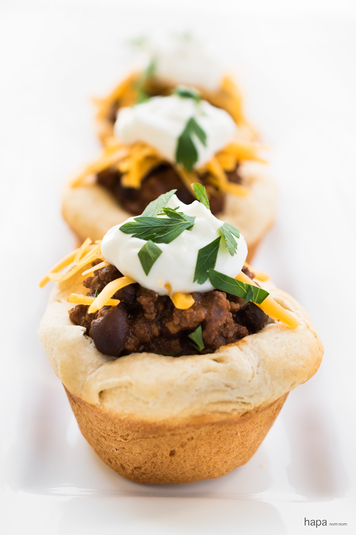 Buttermilk Biscuit Chili Cups - Always a BIG hit!