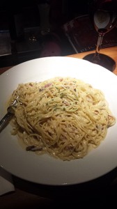 Inspiration Spaghetti alla Carbonara from The Dolomites