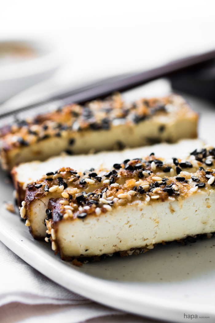 Move over bland tofu! This crispy Sesame Crusted Tofu is packed with so much flavor, you'll never believe it's tofu!