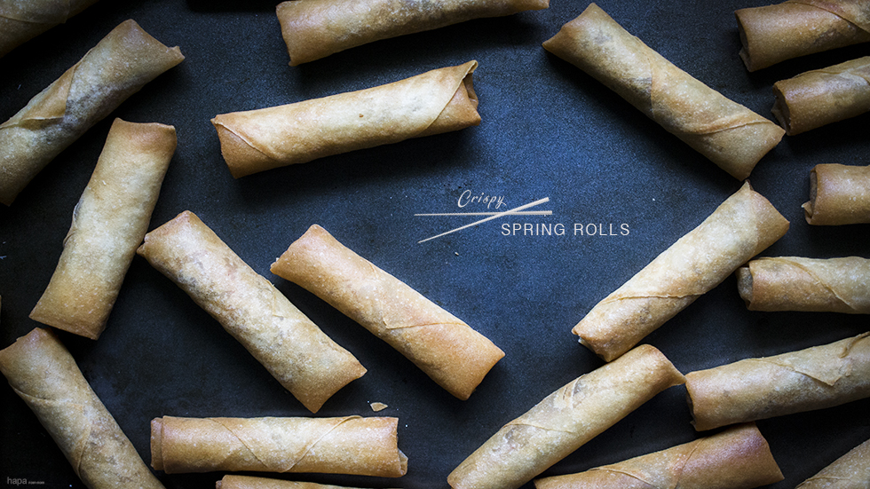 Spring Roll Banner with Text