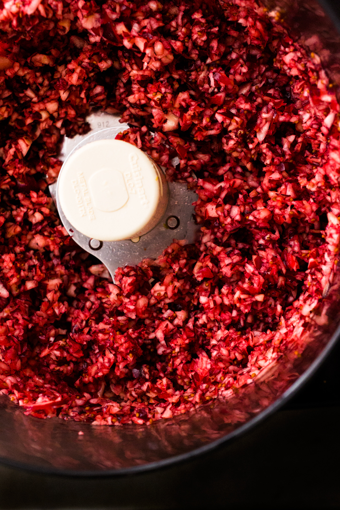 Super quick and easy Cranberry Relish
