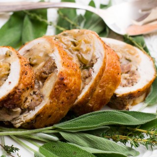 Turkey Roulade - Perfect for smaller table