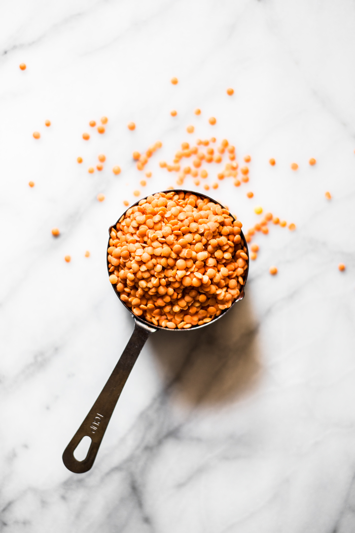  I generally don’t like to call something, “the best”.  Because let’s face it, there are a lot of really good foods out there that are amazing.  And who’s really to say that one particular dish is “the best”?  But guys… seriously, these Spicy Ethiopian Red Lentils are the best lentils I’ve ever had!