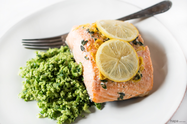 Salmon-En-Papillote-bottom-banneNeed a quick and easy weeknight dinner that's healthy and delicious? Salmon en Papillote with Edamame Mash full-fills all! It may look (and by name, even sound) fussy, but it couldn't be easier, and it's virtually foolproof.