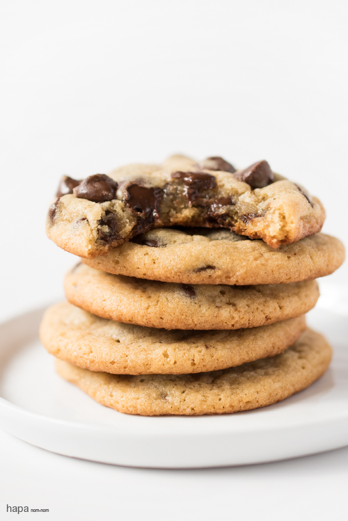 Vegan Miso Chocolate Chip Cookies (Gluten-Free Friendly)