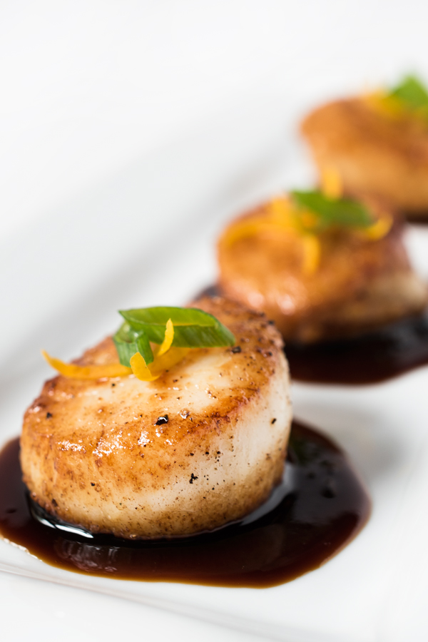 Have these elegant Orange-Soy Glazed Scallops on the table in just 15 minutes!