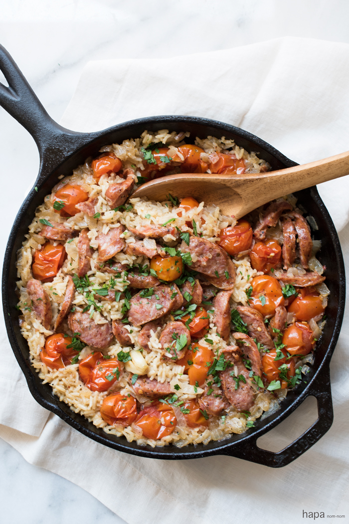 Chicken sausage rice instant pot hot sale