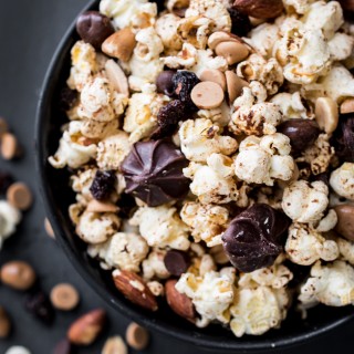 Spiced Popcorn Trail Mix