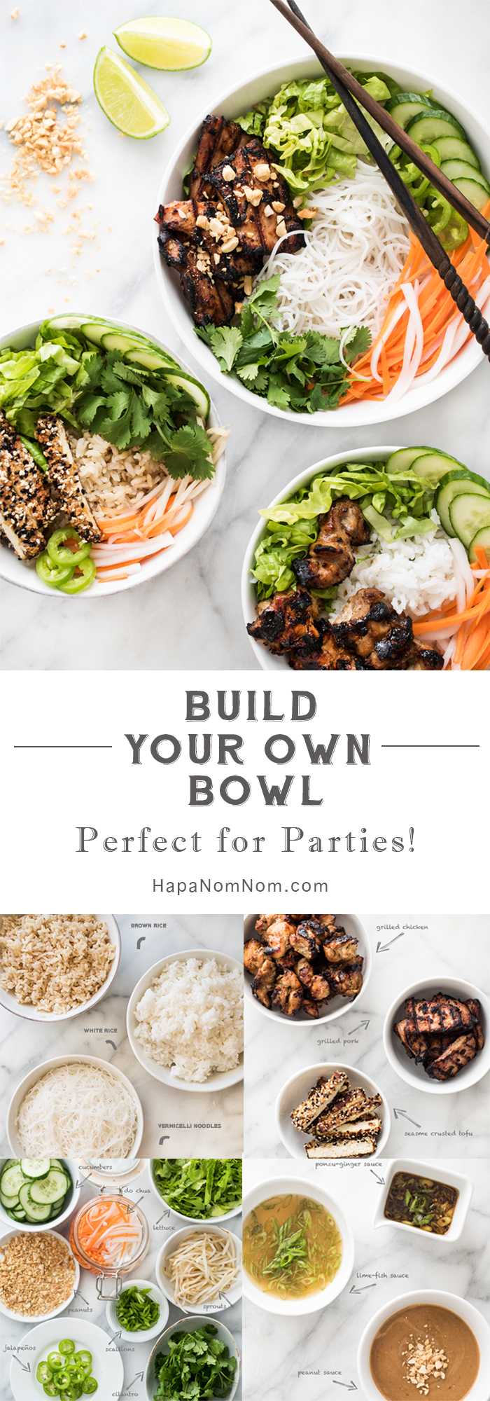 Build Your Own Bowl - Perfect for Parties!