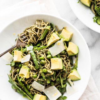 This delicious soba noodle salad with a walnut pesto packs in the nutrients and leaves you feeling satisfied.