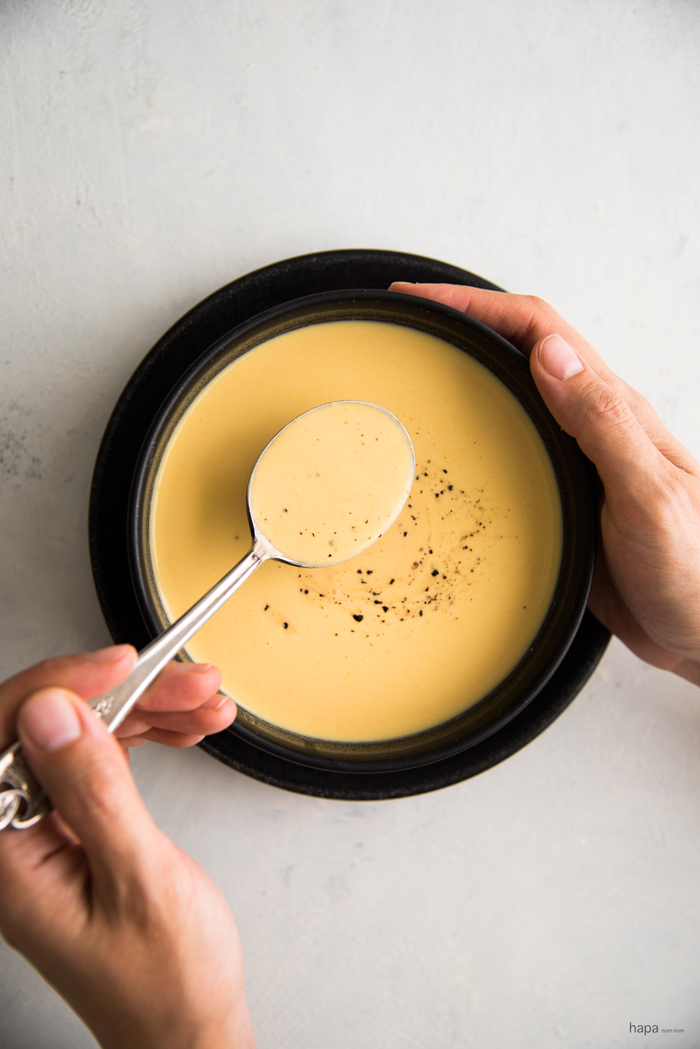 Super creamy Apple Rutabaga Soup