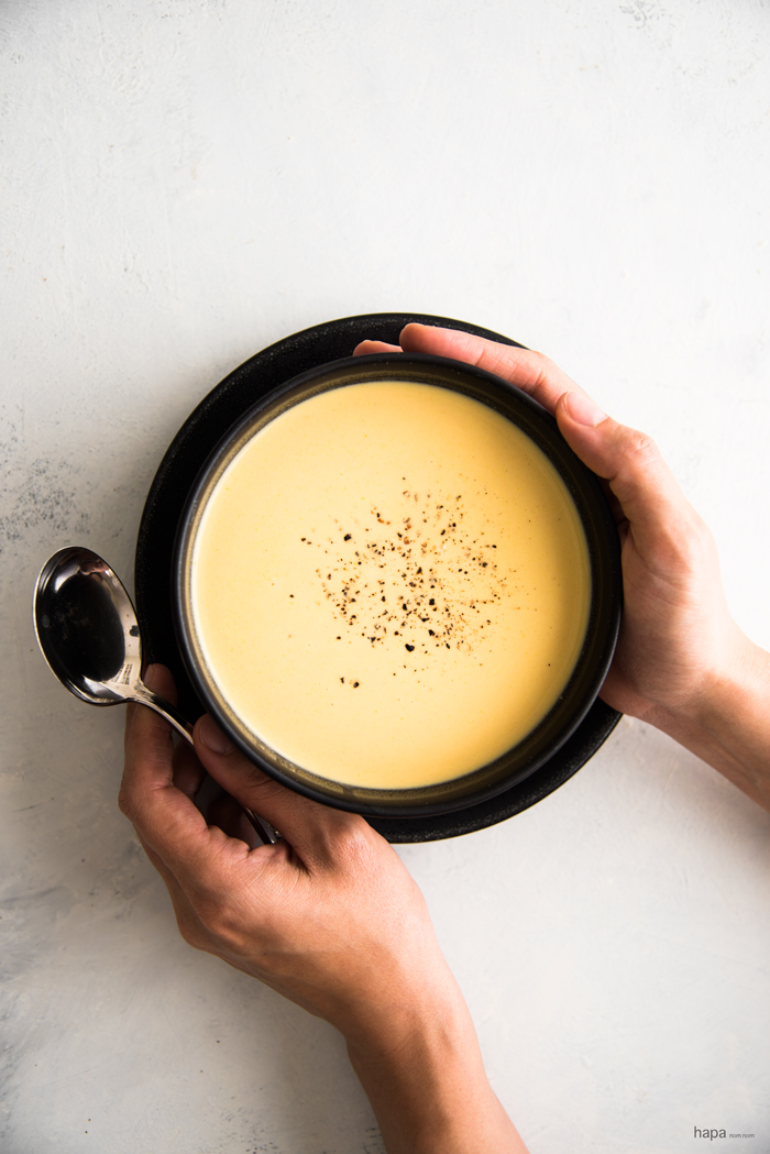 Super creamy Apple Rutabaga Soup