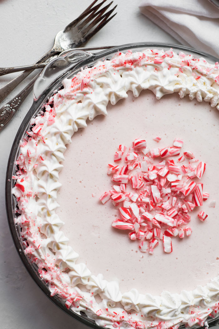 Candy Cane Ice Cream in a Bag Recipe