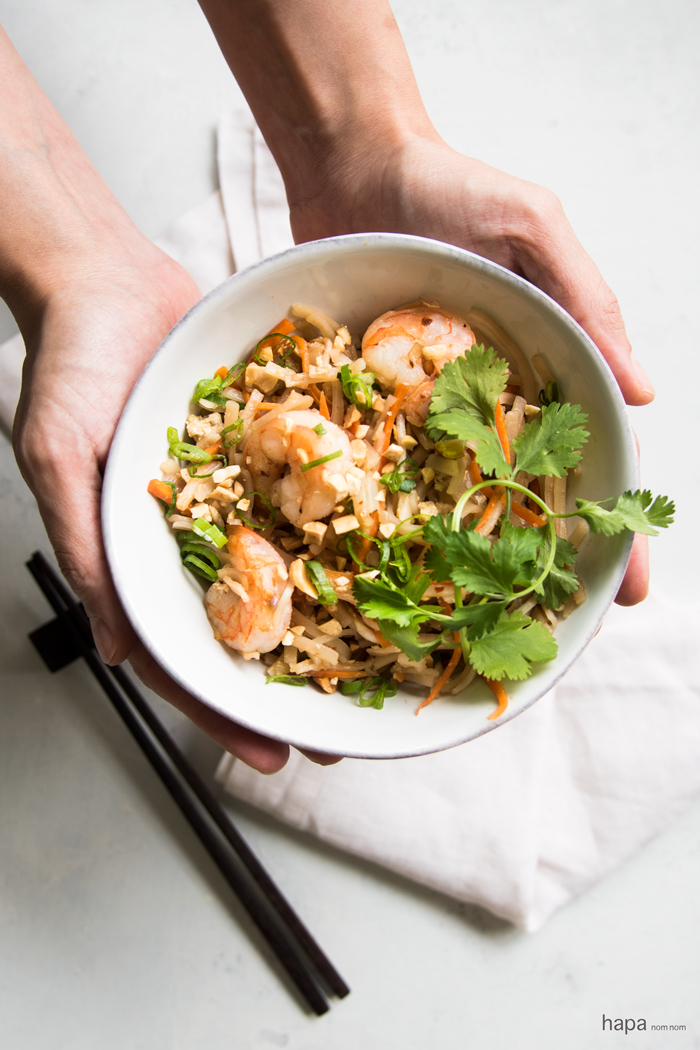 Full of perfectly balanced, complex flavors, with lots of easy to find ingredients - this Shrimp Pad Thai is great for the everyday home cook!